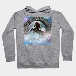 Awesome wild fantasy horse Hoodie